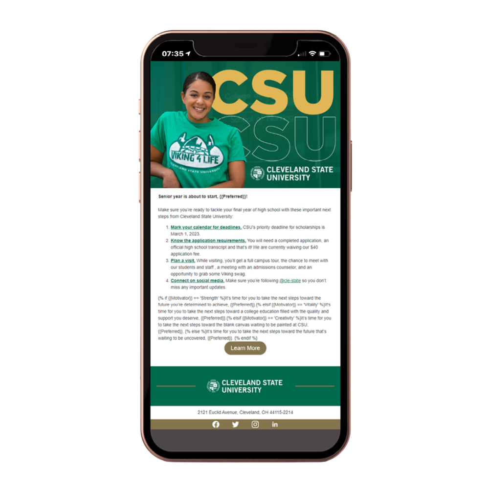 Cleveland State University Case Study