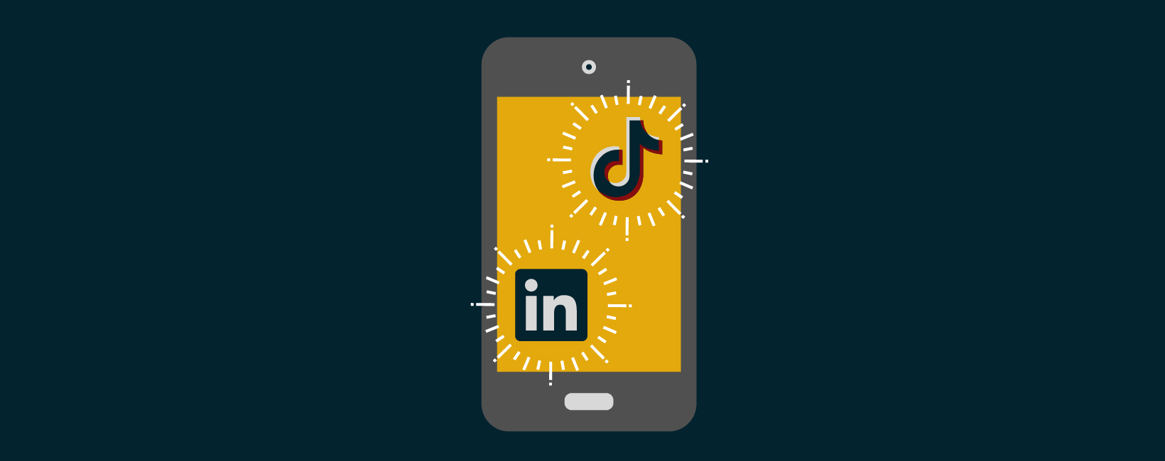 Header image for 'Organic Social Strategy' on a modern background with abstract shapes, highlighting techniques for building engagement through non-paid social media content.