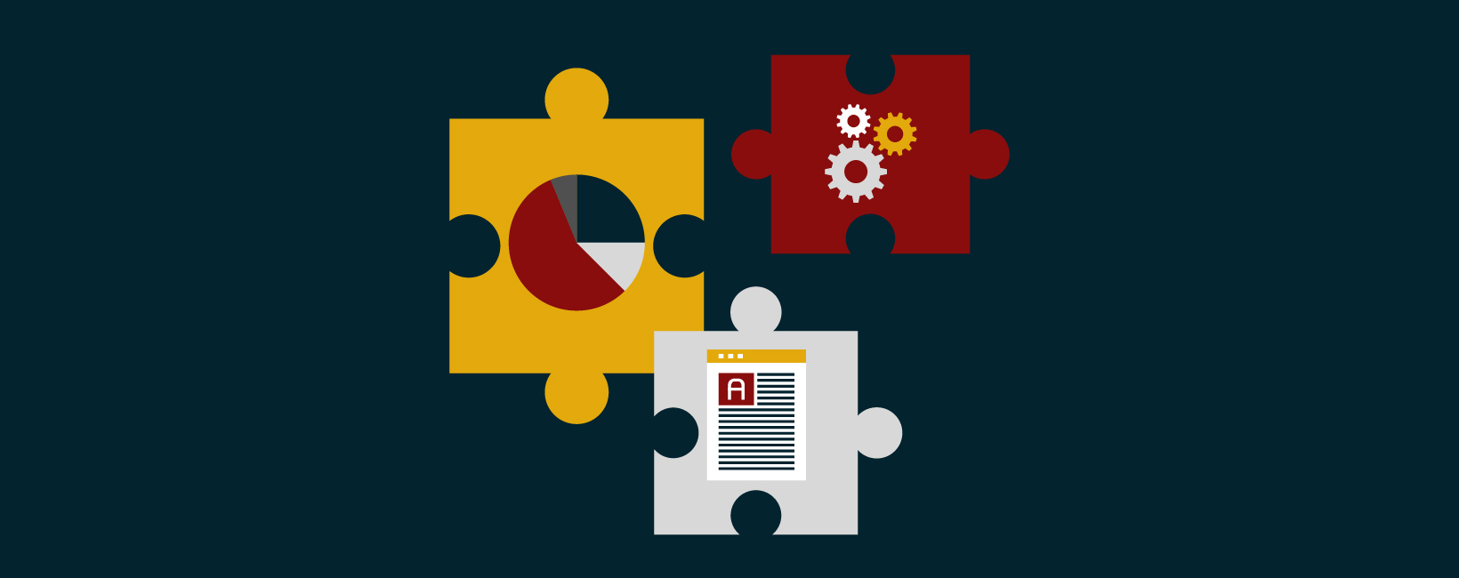 Header image for 'Clarity powered by Slate' on a modern background with abstract shapes, highlighting marketing attribution and audience insights for higher education.