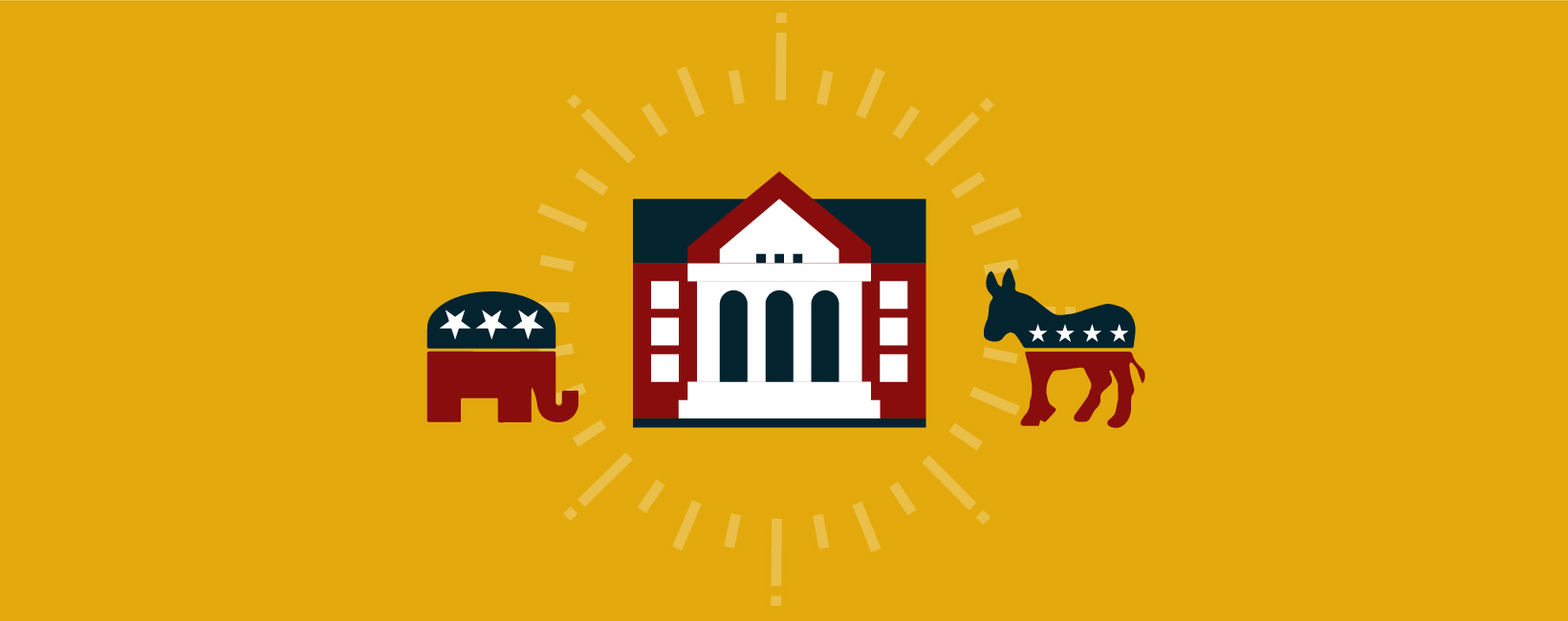 Decorative header image for the blog: "Post-election Survey Results from Prospective Students and Parents Explore the Impact of Politics on College Choice"