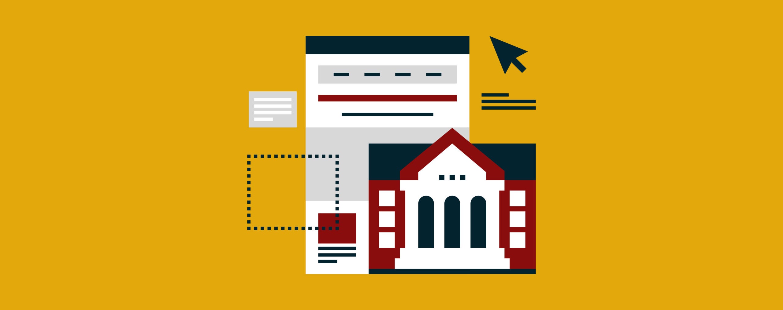 Decorative header image for the blog "Building Sustainable Front End Websites"