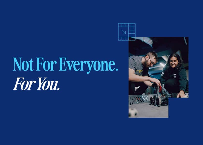 Not for everyone. For you.