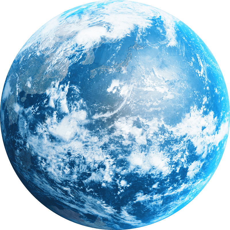 A view of Earth from space