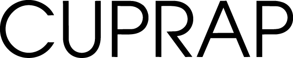 Black text logo that reads "CUPRAP" in all capital letters on a light gray background.