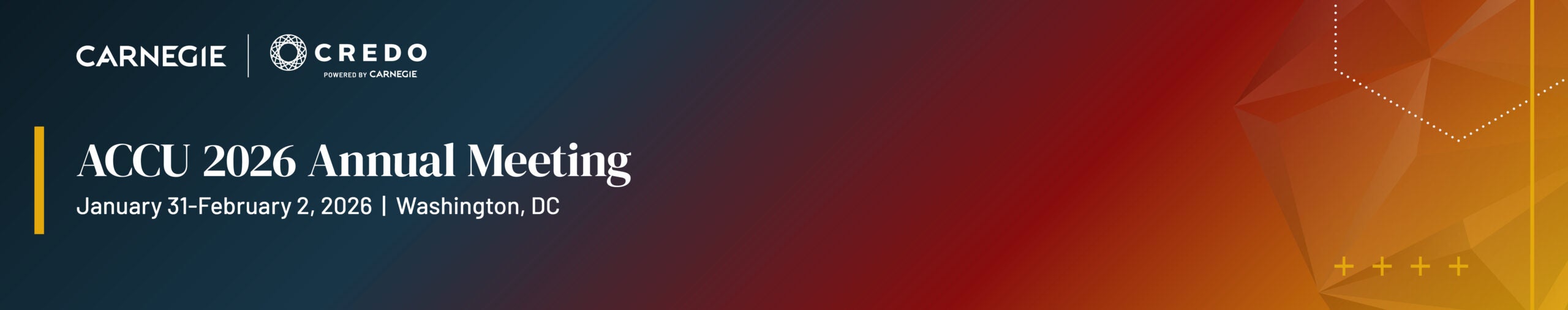 Carnegie @ ACCU Annual Meeting - January 31-February 2; Washington, D.C.